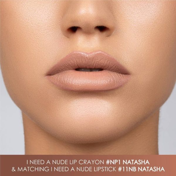 NATASHA DENONA I Need A Nude Lip Crayon 1.2g - Image 4