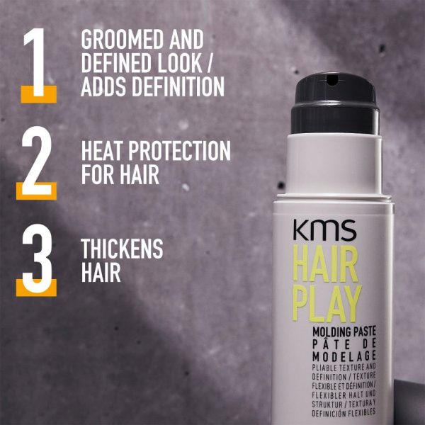 KMS HAIRPLAY MOLDING PASTE 150ml - Image 3