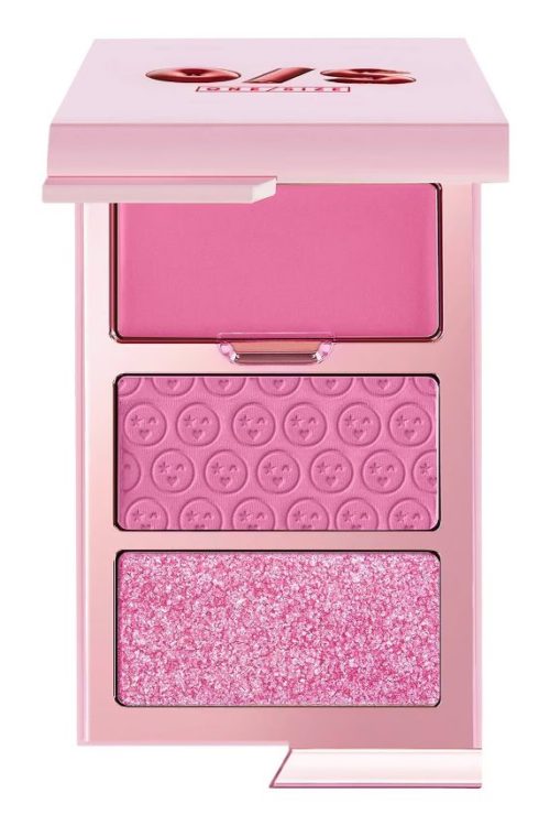 ONESIZE Cheek Clapper 3D Blush Trio Palette Attention Seeker