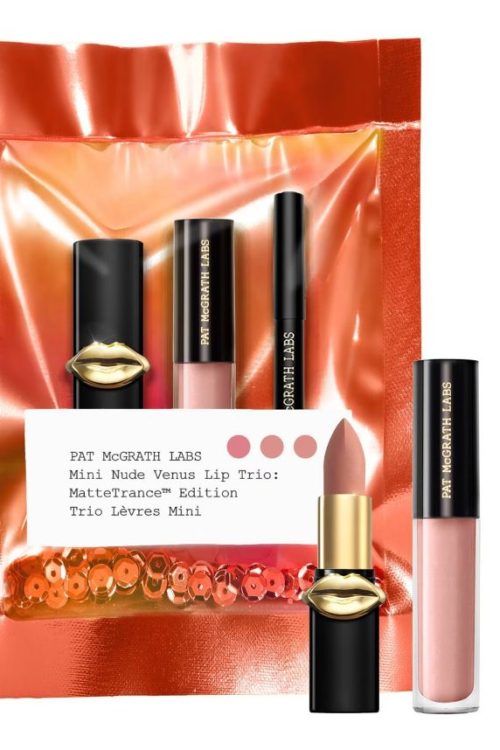 PAT McGRATH LABS Mini Nude Venus Lip Trio: Matte Trance Edition Lip