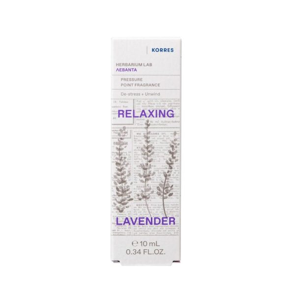 KORRES Body Oil Relaxing Lavender 10ml - Image 2