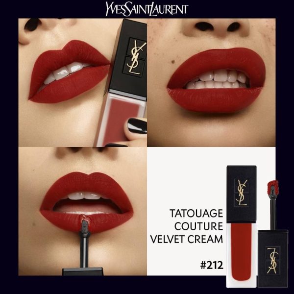 YSL Beauty Tatouage Couture Velvet Cream Liquid Lipstick 6ml - Image 2