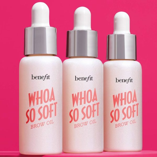 BENEFIT COSMETICS Whoa So Soft Brow Oil - Conditioning Brow Oil - Image 3