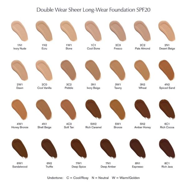 Estée Lauder Double Wear Sheer Long-Wear Foundation SPF20 30ml - Image 3