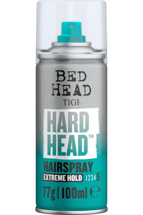 Bed Head by TIGI Hard Head Hairspray for Extra Strong Hold Travel Size 100ml