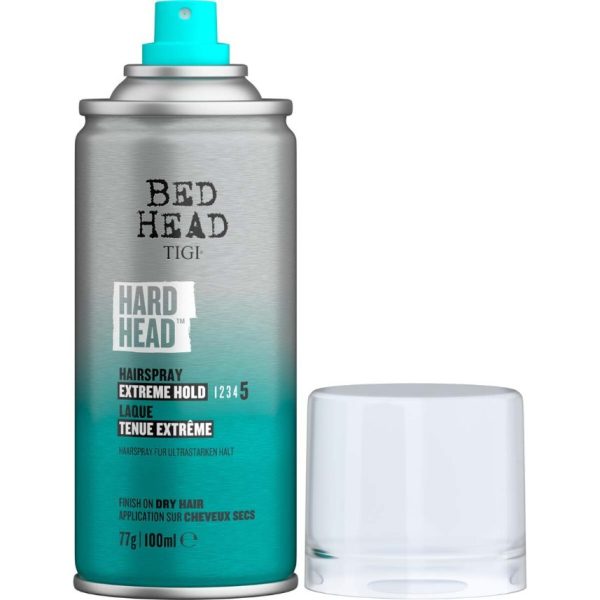 Bed Head by TIGI Hard Head Hairspray for Extra Strong Hold Travel Size 100ml - Image 4