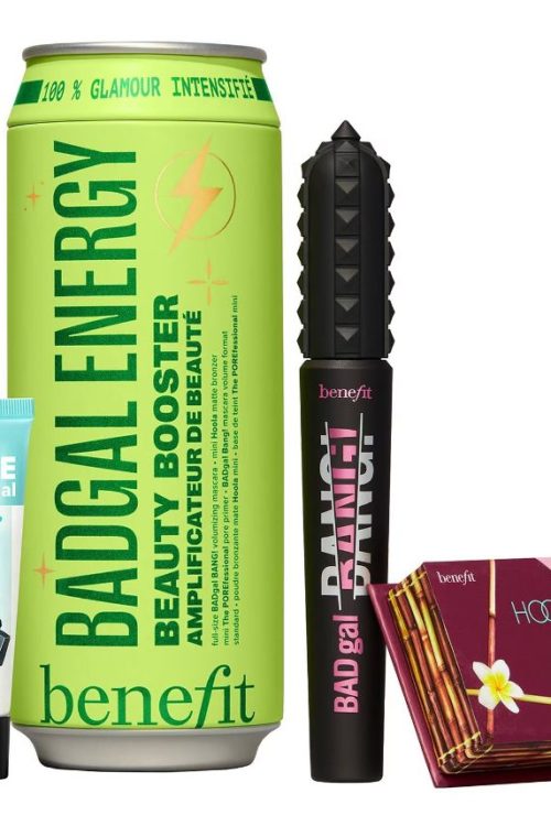 BENEFIT COSMETICS BADgal Energy Mascara, Primer & Bronzer Set