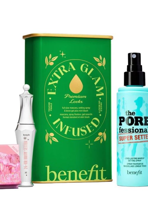 BENEFIT COSMETICS Extra Glam Infused Full Face Glam Beauty Kit