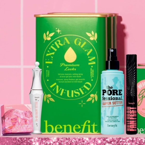 BENEFIT COSMETICS Extra Glam Infused Full Face Glam Beauty Kit - Image 2