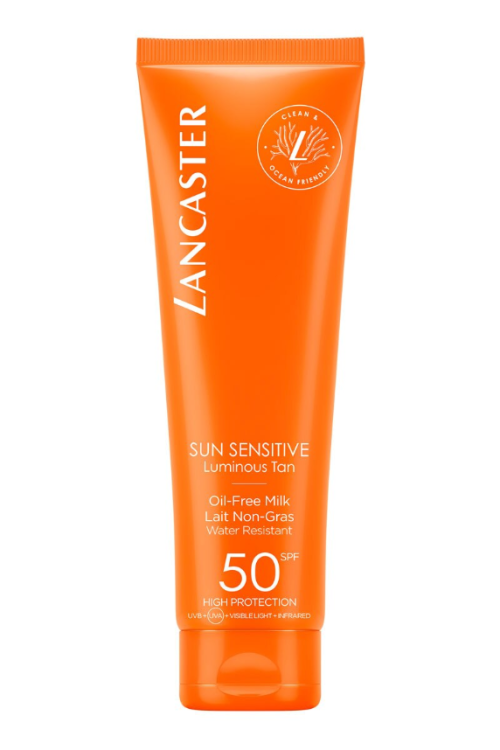 Lancaster Sun Sensitive Oil-Free Body Milk Sunscreen & Sun Protection Cream SPF50 150ml