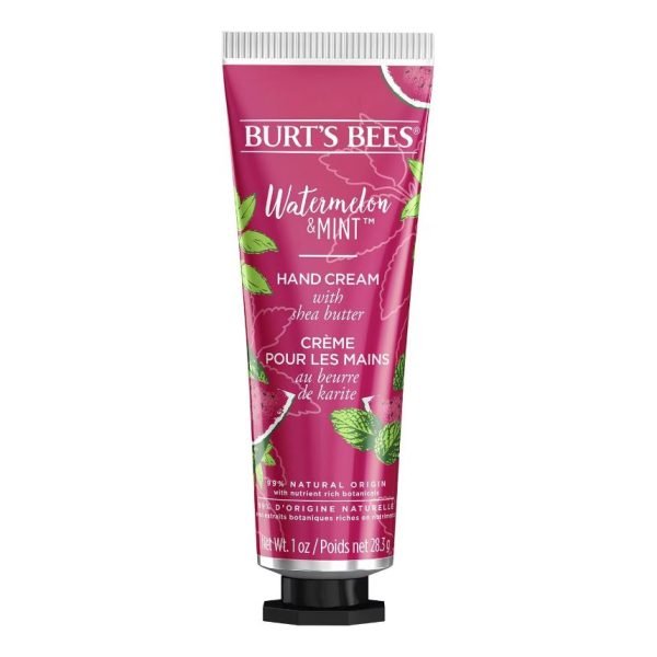 BURT'S BEES Hand Cream with Shea Butter, Watermelon & Mint 28.3g