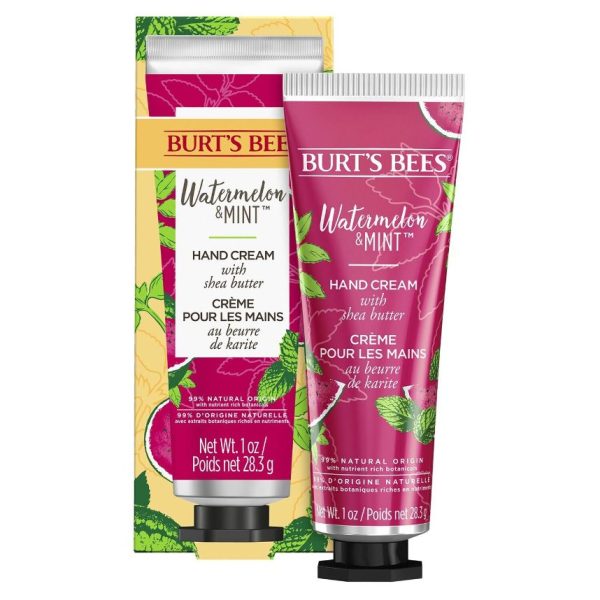 BURT'S BEES Hand Cream with Shea Butter, Watermelon & Mint 28.3g - Image 2