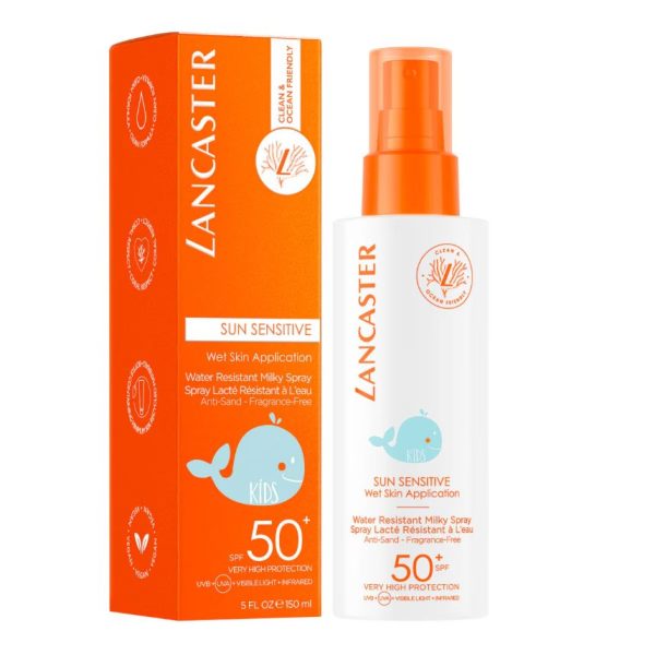 Lancaster Sun Sensitive Face and Body Sunscreen & Sun Protection Cream For Kids SPF50 150ml - Image 2