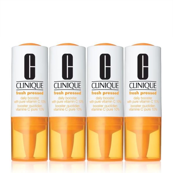 Clinique Fresh Pressed Daily Booster with Pure Vitamin C 4 x 10ml