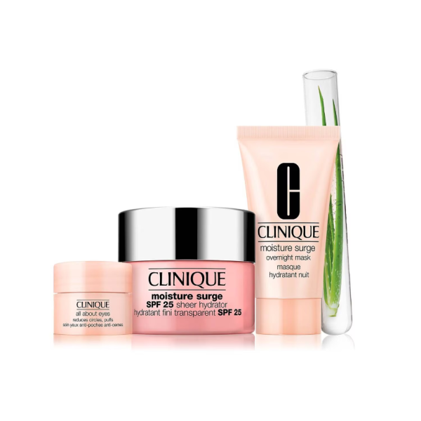 CLINIQUE Hydrate + Glow with SPF Skincare Gift Set - Image 2