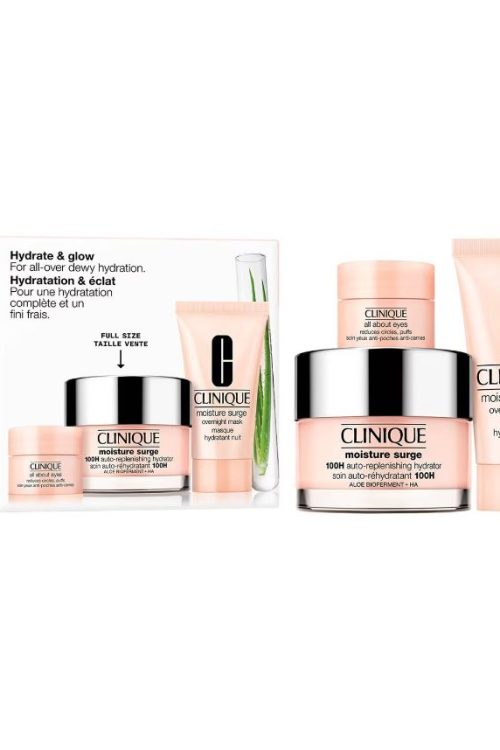 CLINIQUE Hydration + Glow Skincare Gift Set