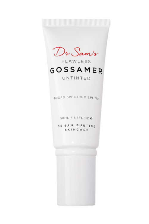 DR SAM’S Flawless Gossamer Untinted SPF50 50ml