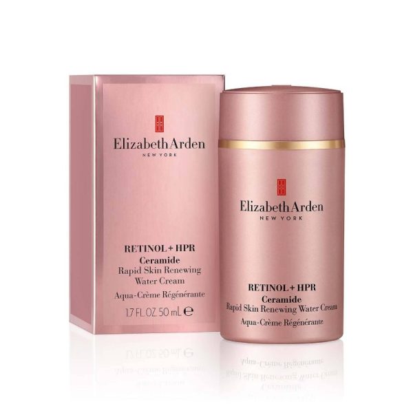 ELIZABETH ARDEN Retinol + HPR Ceramide Rapid Skin-Renewing Water Cream 50ml - Image 2