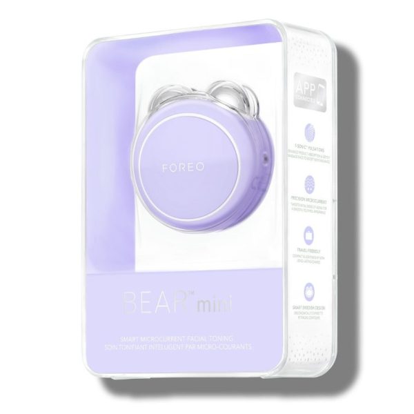 FOREO Bear Mini Microcurrent Facial Toning Device Lavender - USB Plug - Image 3