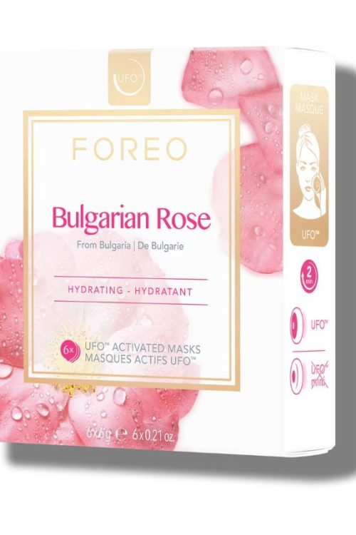 FOREO Bulgarian Rose UFO Moisture-Boosting Face Mask 6 x 6g