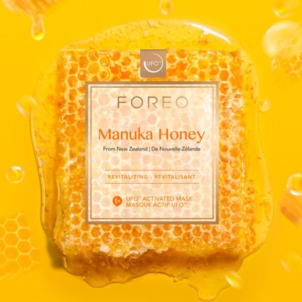 FOREO Manuka Honey UFO/UFO Mini Revitalizing Face Mask For Ageing Skin - Image 3