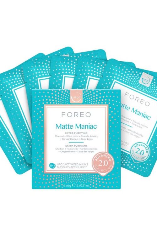 FOREO UFO Masks Matte Maniac 2.0 – Extra Purifying Mask 6 pieces