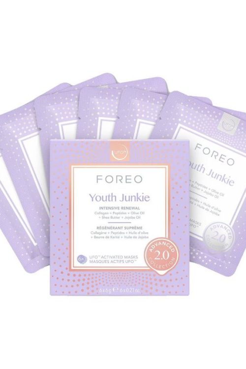 FOREO UFO Masks Youth Junkie 2.0 – Intensive Renewal Mask 6 pieces