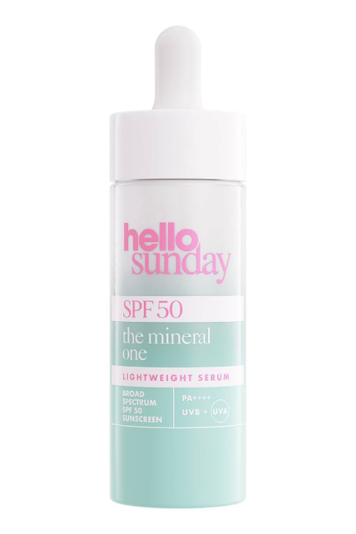 HELLO SUNDAY The Mineral One Lightweight Serum Drops SPF50 30ml