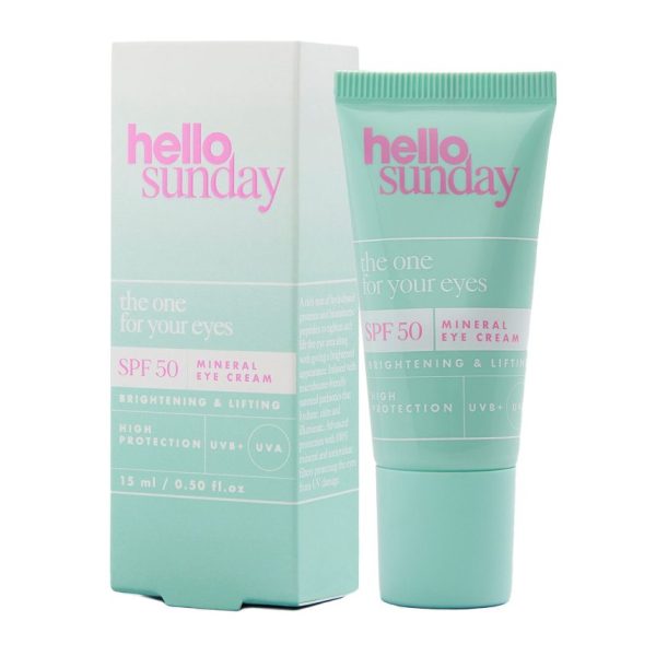 Hello Sunday The One For Your Eyes SPF50 Mineral Eye Cream 15ml - Image 5