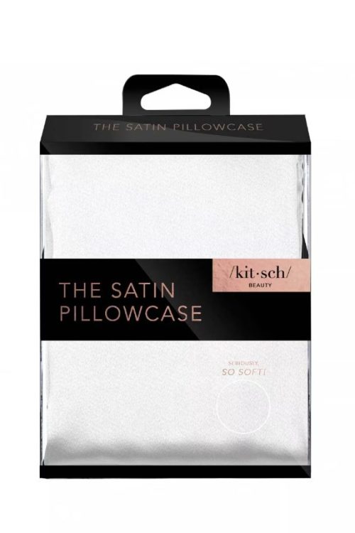 Kitsch Satin Pillowcase – Ivory