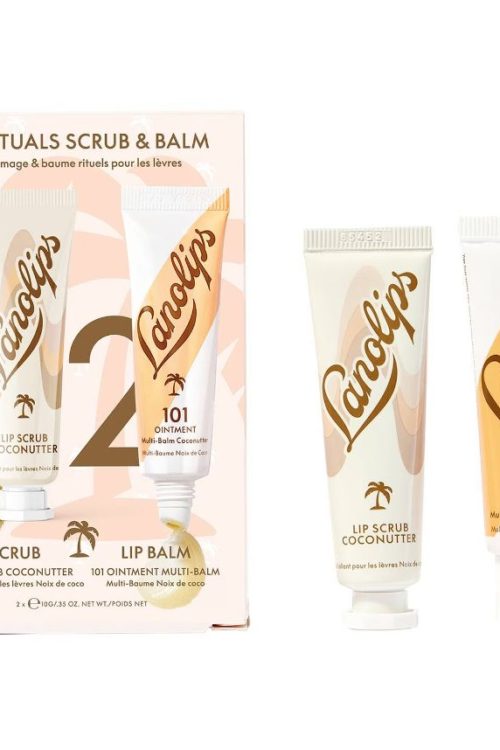 LANOLIPS Lip Rituals Scrub & Balm Coconutter – Lip Care 2x10g