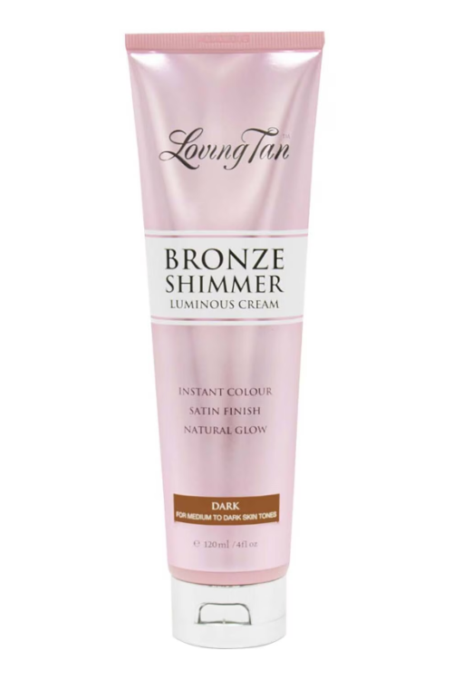 LOVING TAN Bronze Shimmer Luminous Cream Dark 120ml