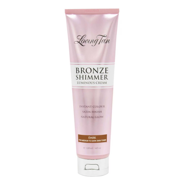 LOVING TAN Bronze Shimmer Luminous Cream Dark 120ml