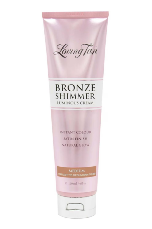 LOVING TAN Bronze Shimmer Luminous Cream Medium 120ml