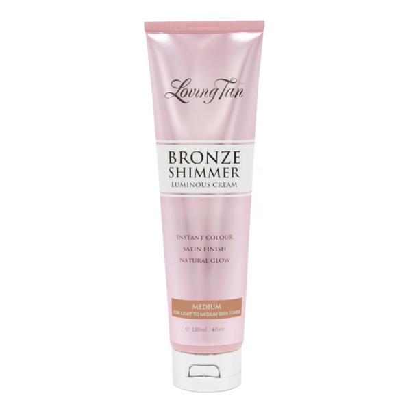 LOVING TAN Bronze Shimmer Luminous Cream Medium 120ml