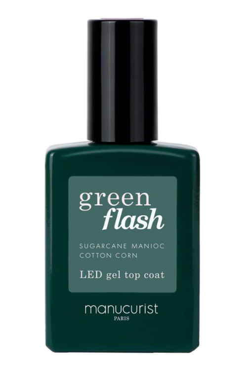 MANUCURIST Green Flash – LED Gel Top Coat 15ml