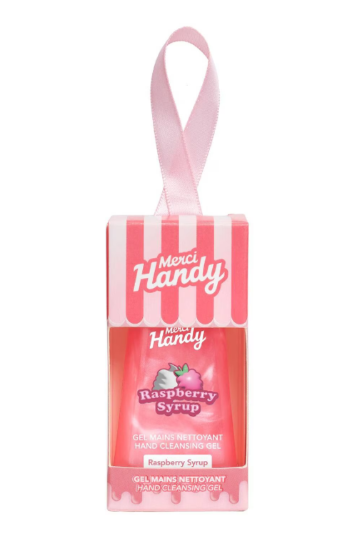 MERCI HANDY Hanger Gel Hand Cleanser Raspberry Syrup 30ml