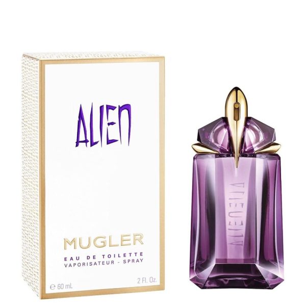 MUGLER Alien Eau de Toilette Non-Refillable 60ml - Image 2