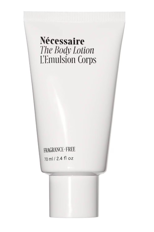 NECESSAIRE The Body Lotion Fragrance-Free Travel Size 70ml