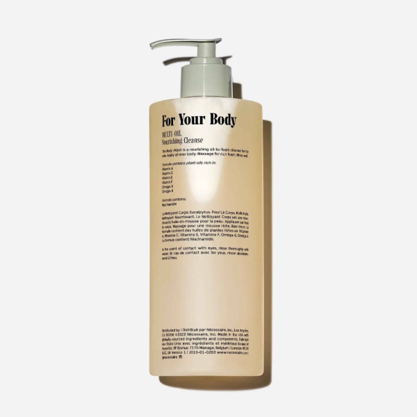 NECESSAIRE The Body Wash With Niacinamide Vitamins + Plant Surfactants Eucalyptus 500ml - Image 2