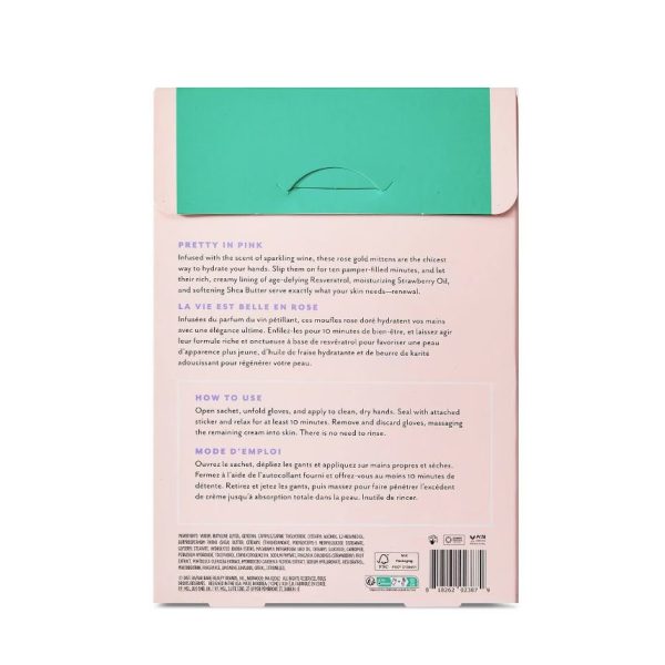 PATCHOLOGY Rosé Fingers Renewing Hand Mask 2 x 8ml - Image 3