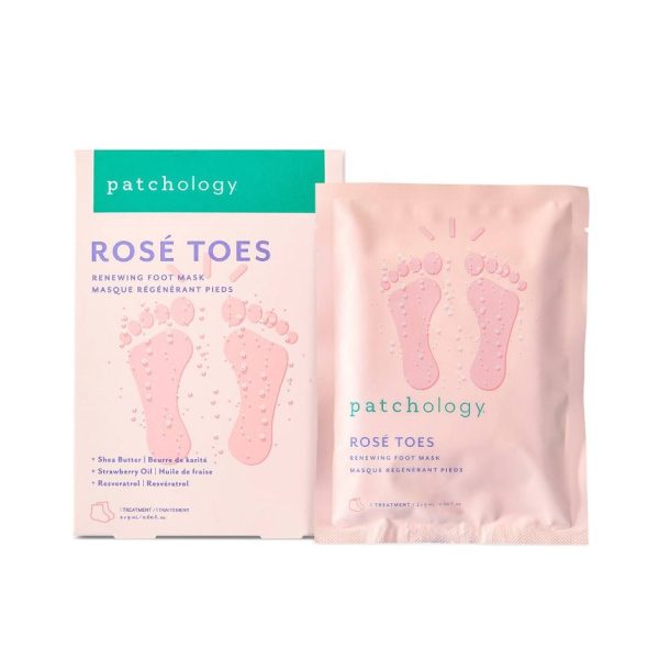 PATCHOLOGY Rosé Toes Renewing Foot Mask 2 x 9ml - Image 4