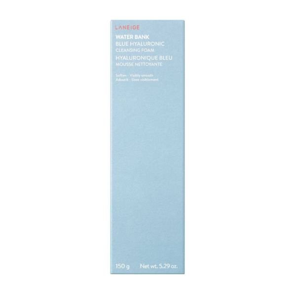 LANEIGE Water Bank Blue Hyaluronic Cleansing Foam 150ml - Image 3