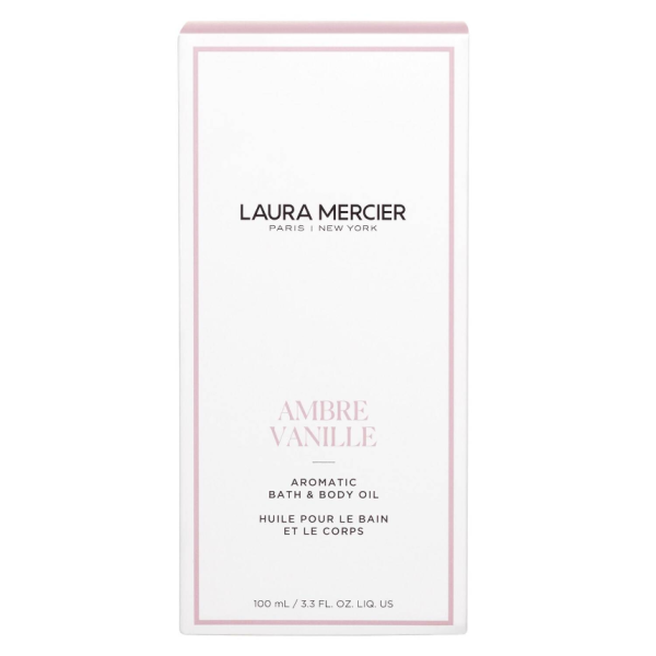 LAURA MERCIER Aromatic Bath & Body Oil Ambre Vanille 100ml - Image 2