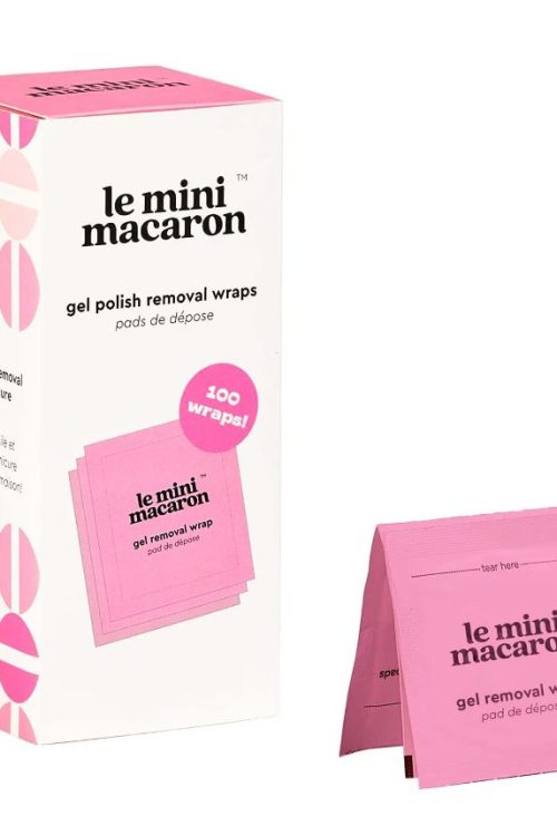 Le Mini Macaron Gel Remover Pads x 100