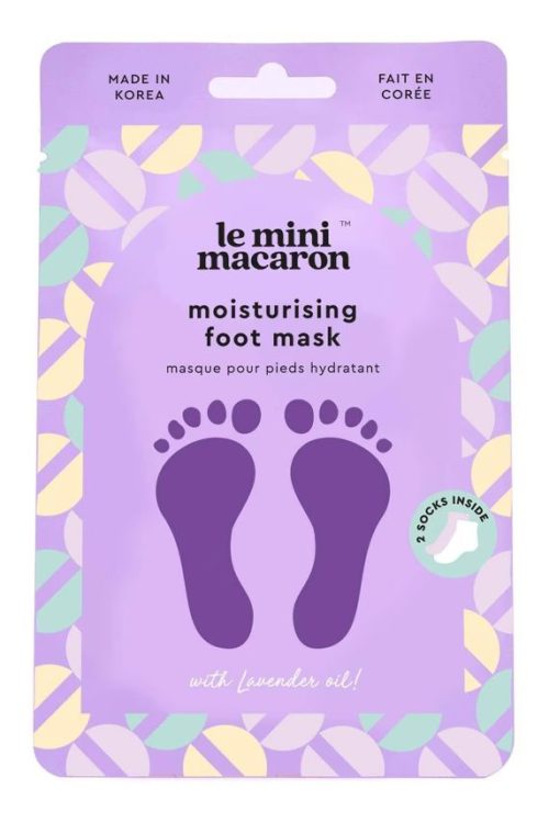 LE MINI MACARON Moisurizing Foot Mask Lavender 15g