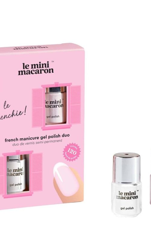 Le Mini Macaron Le Frenchie Gel Polish French Manicure Set