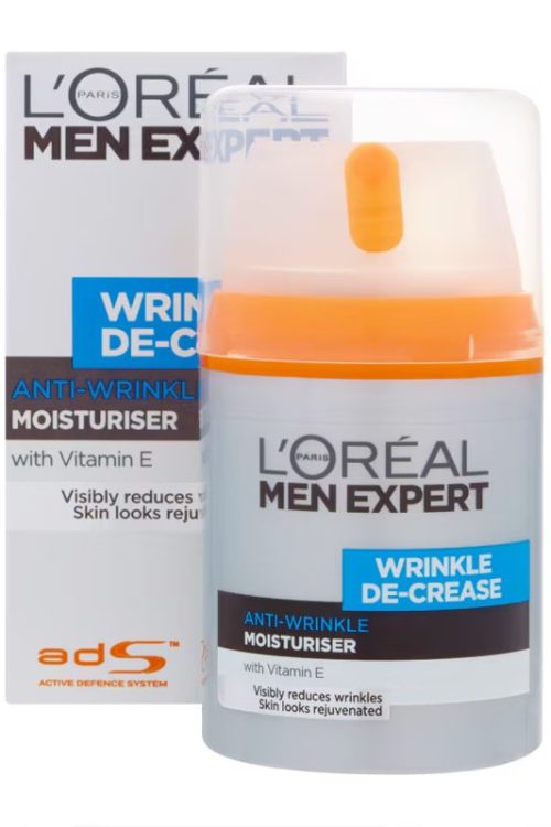 L’Oréal Paris Men Expert Wrinkle De-Crease Moisturiser 50ml