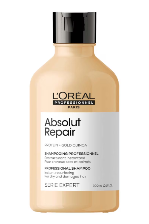 L’Oréal Professionnel Serie Expert Absolut Repair Gold Shampoo With Protein and Gold Quinoa 300ml