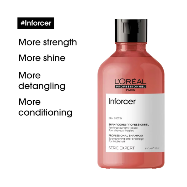 L'Oréal Professionnel Serie Expert Inforcer Shampoo 300ml - Image 4